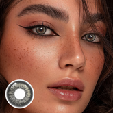 Lentes de contacto de color con prescripción negra Yaqoot